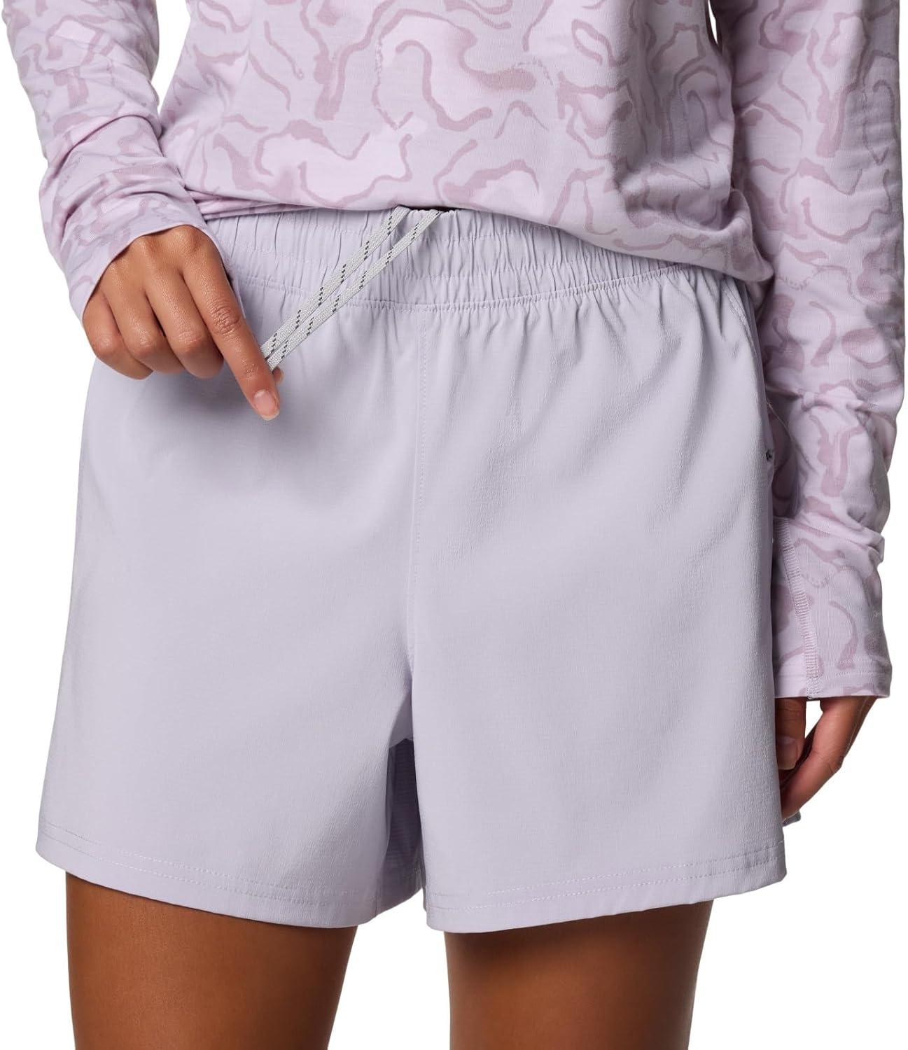 imageColumbia Womens PFG Uncharted ShortLavender Pearl