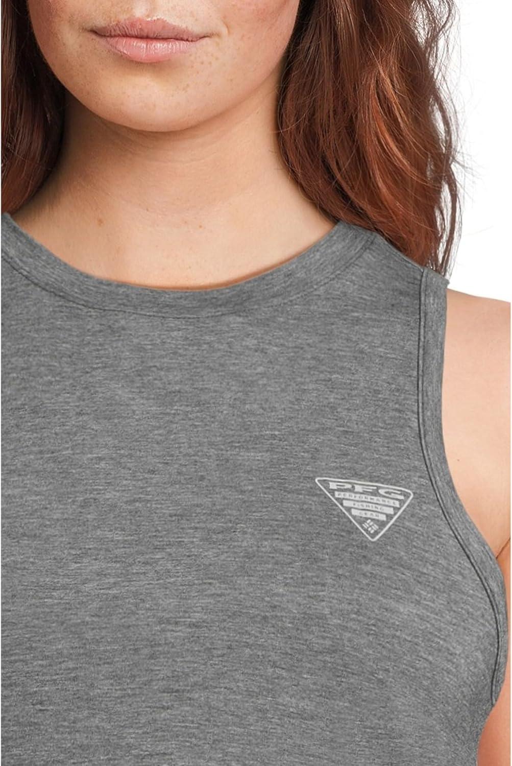 imageColumbia Womens PFG Uncharted TankShark Heather