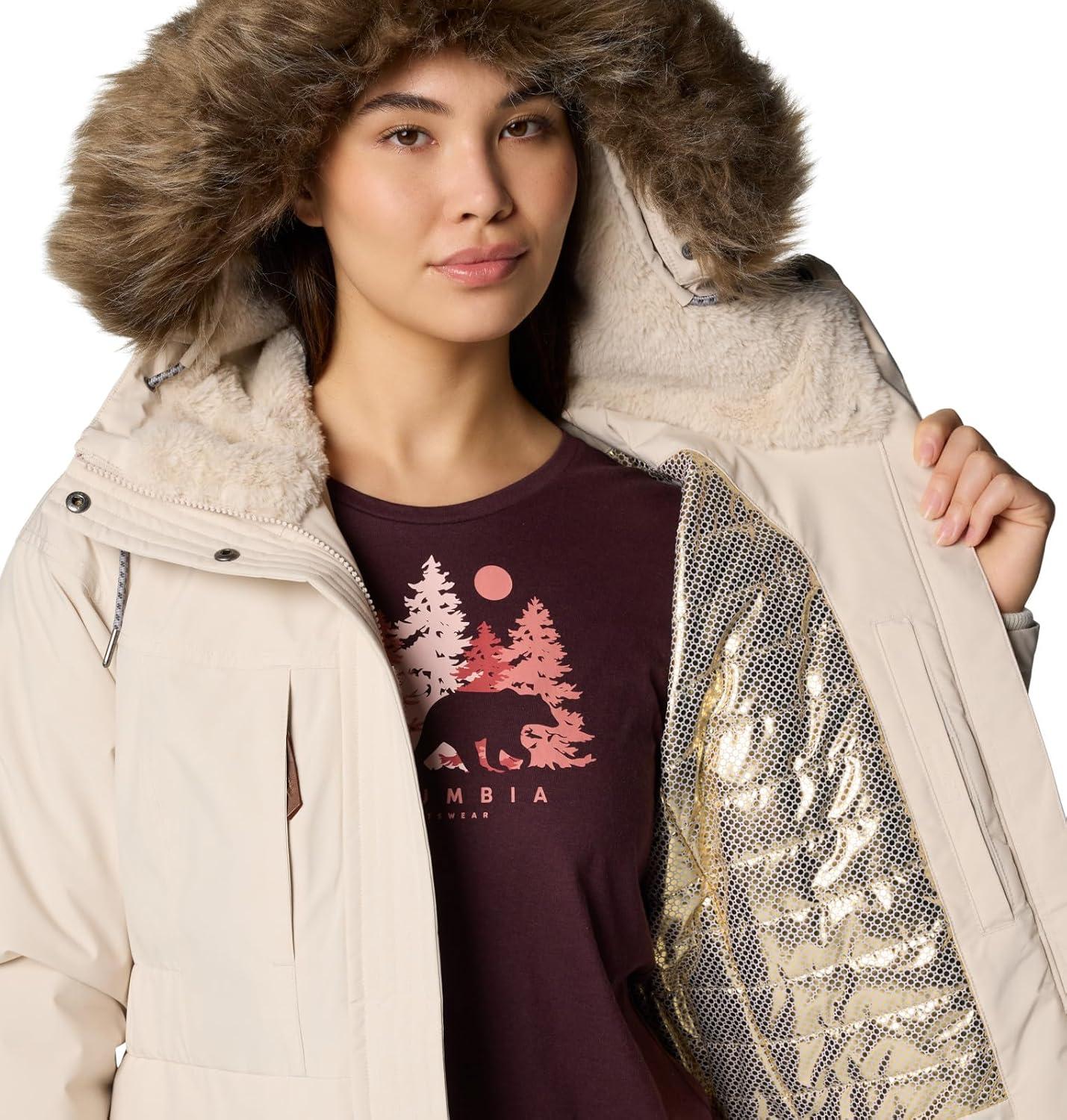 imageColumbia Womens Payton Pass II Insulated Jacket Dark Stone Medium