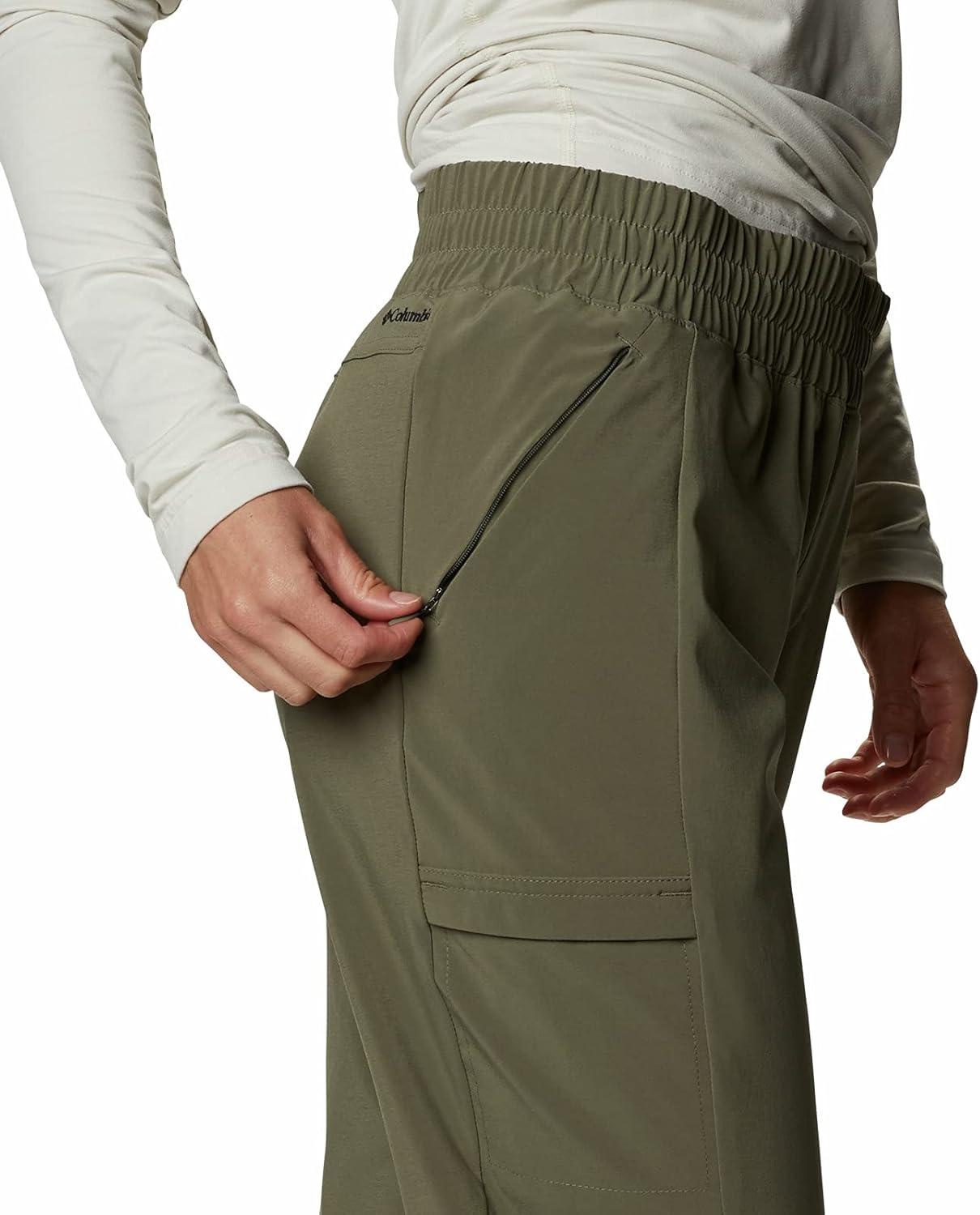 imageColumbia Womens Pleasant Creek Jogger Safari Typhoon BloomsStone Green