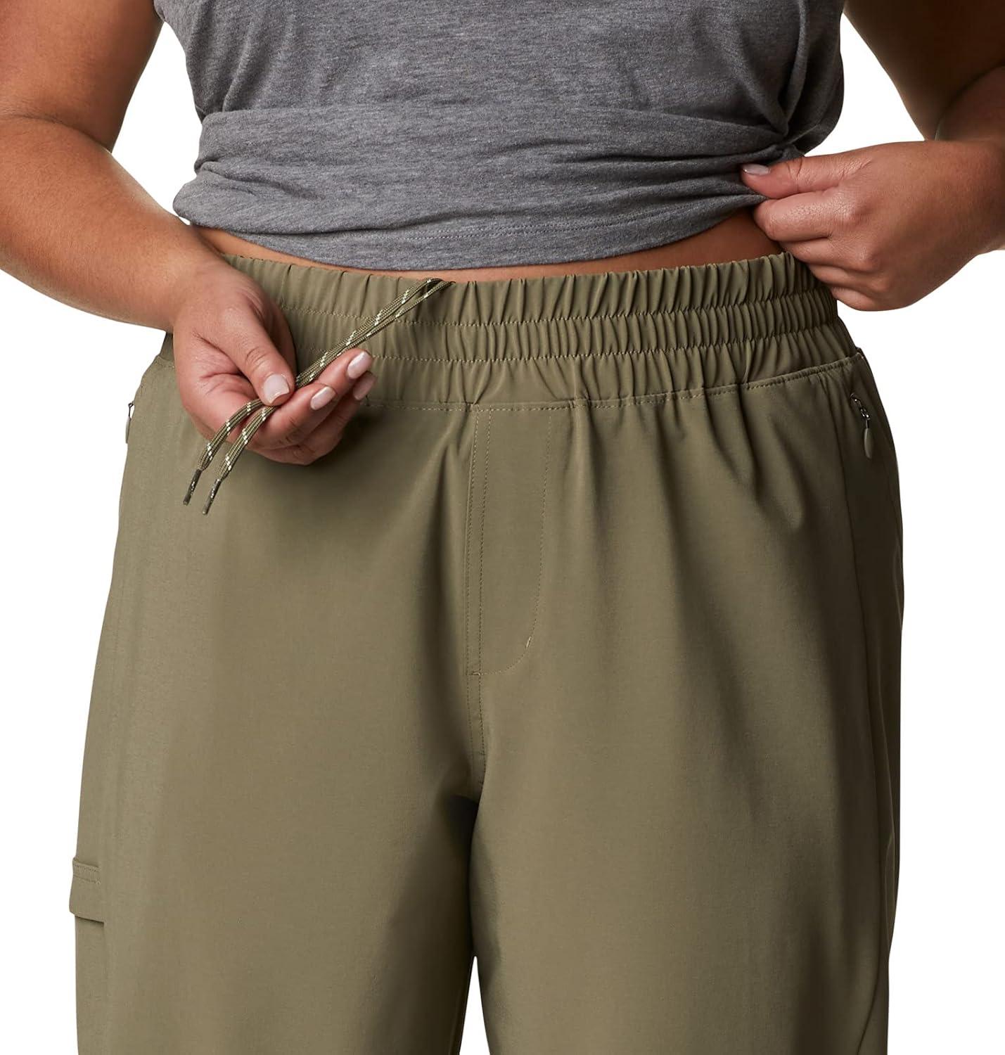 imageColumbia Womens Pleasant Creek Jogger Safari Typhoon BloomsStone Green