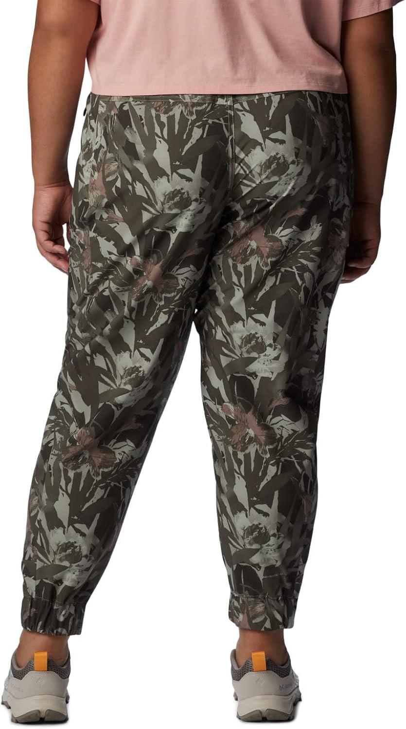 imageColumbia Womens Pleasant Creek Jogger Safari Typhoon BloomsStone GreenFloriculture