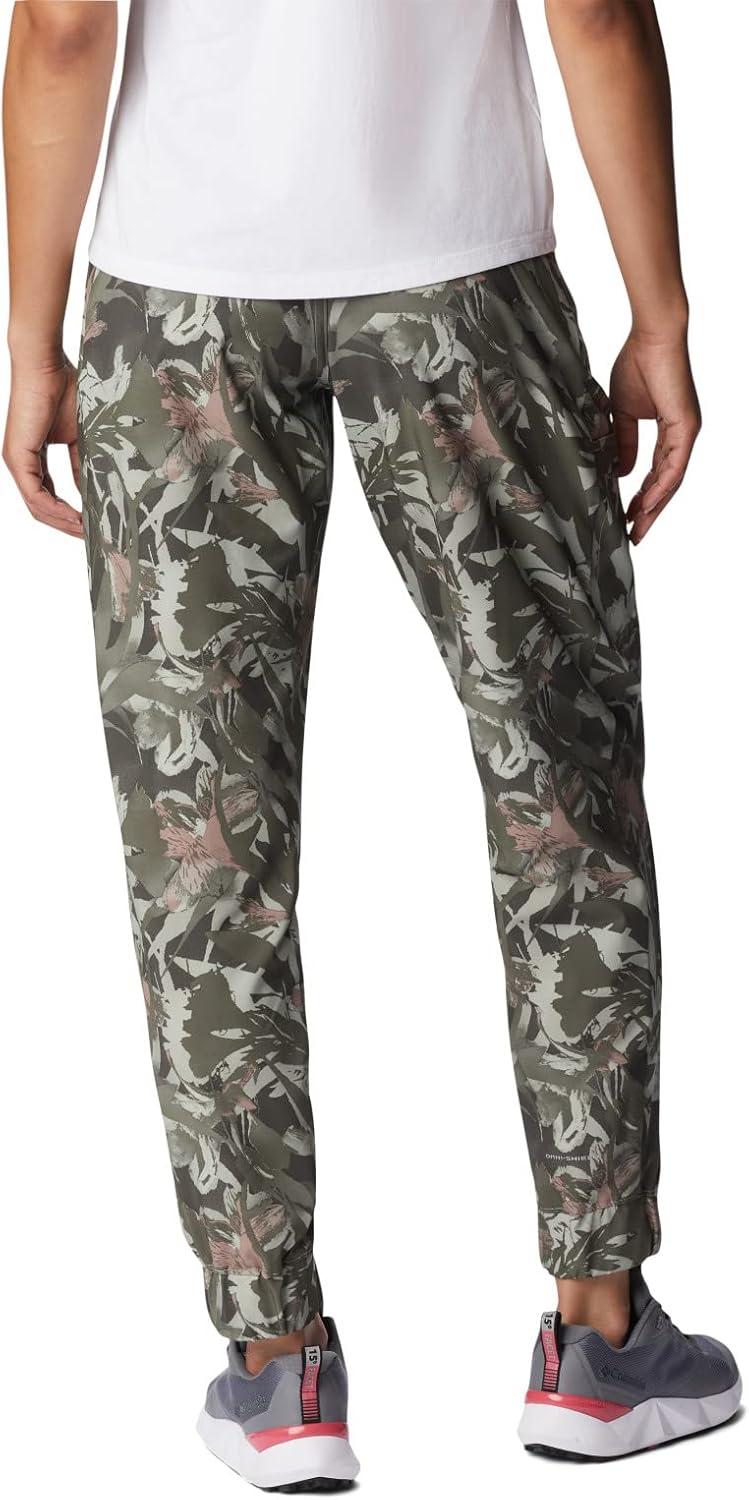 imageColumbia Womens Pleasant Creek Jogger Safari Typhoon BloomsStone GreenFloriculture