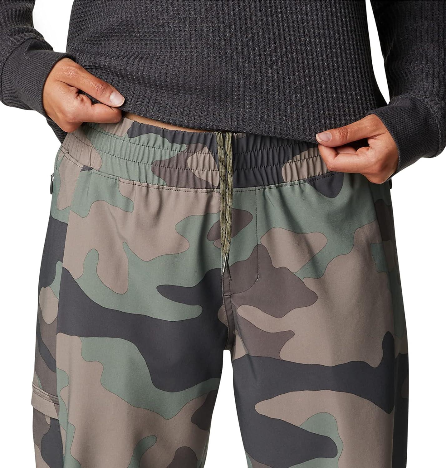 imageColumbia Womens Pleasant Creek Jogger Safari Typhoon BloomsThyme Green