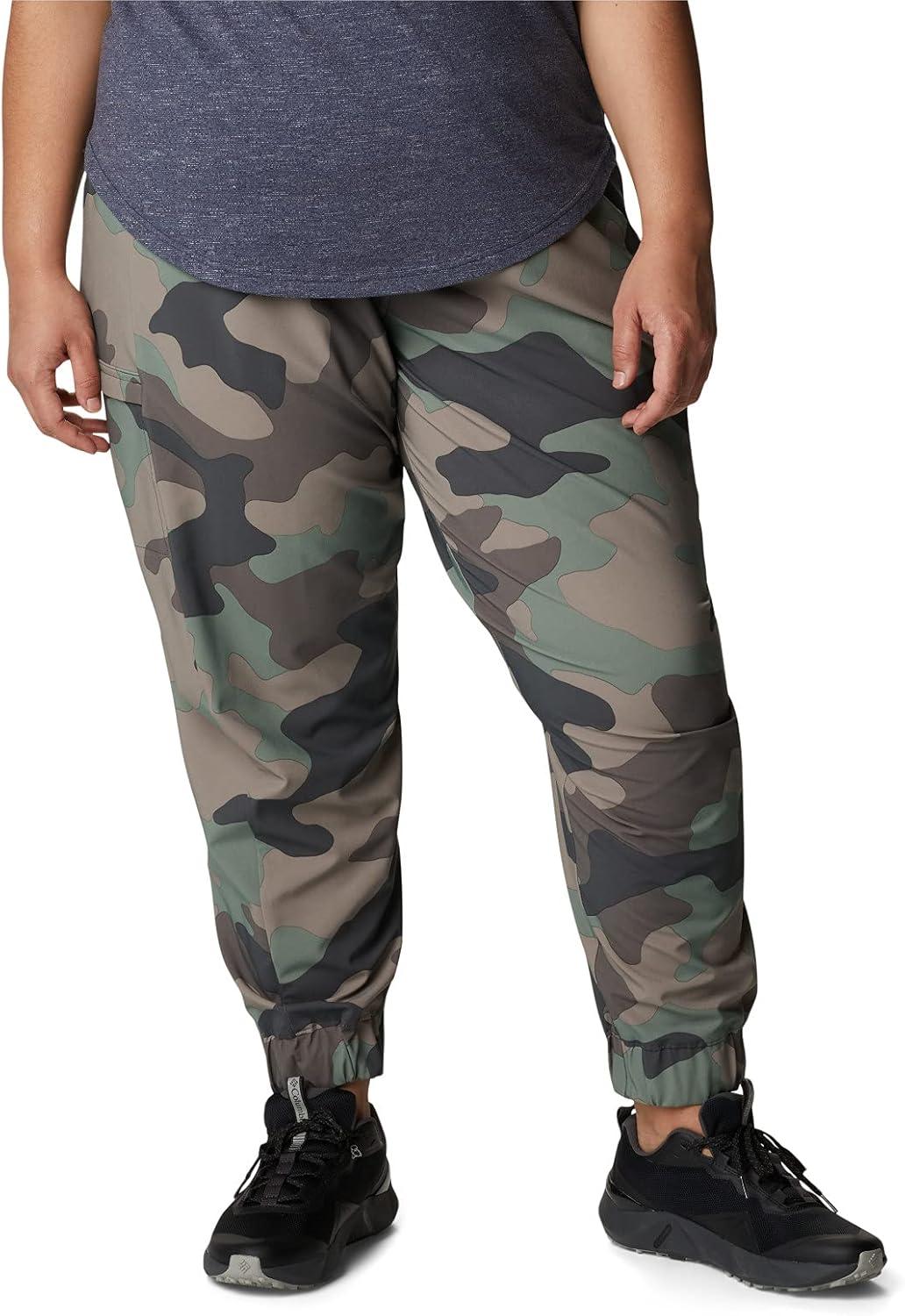 imageColumbia Womens Pleasant Creek Jogger Safari Typhoon BloomsThyme Green