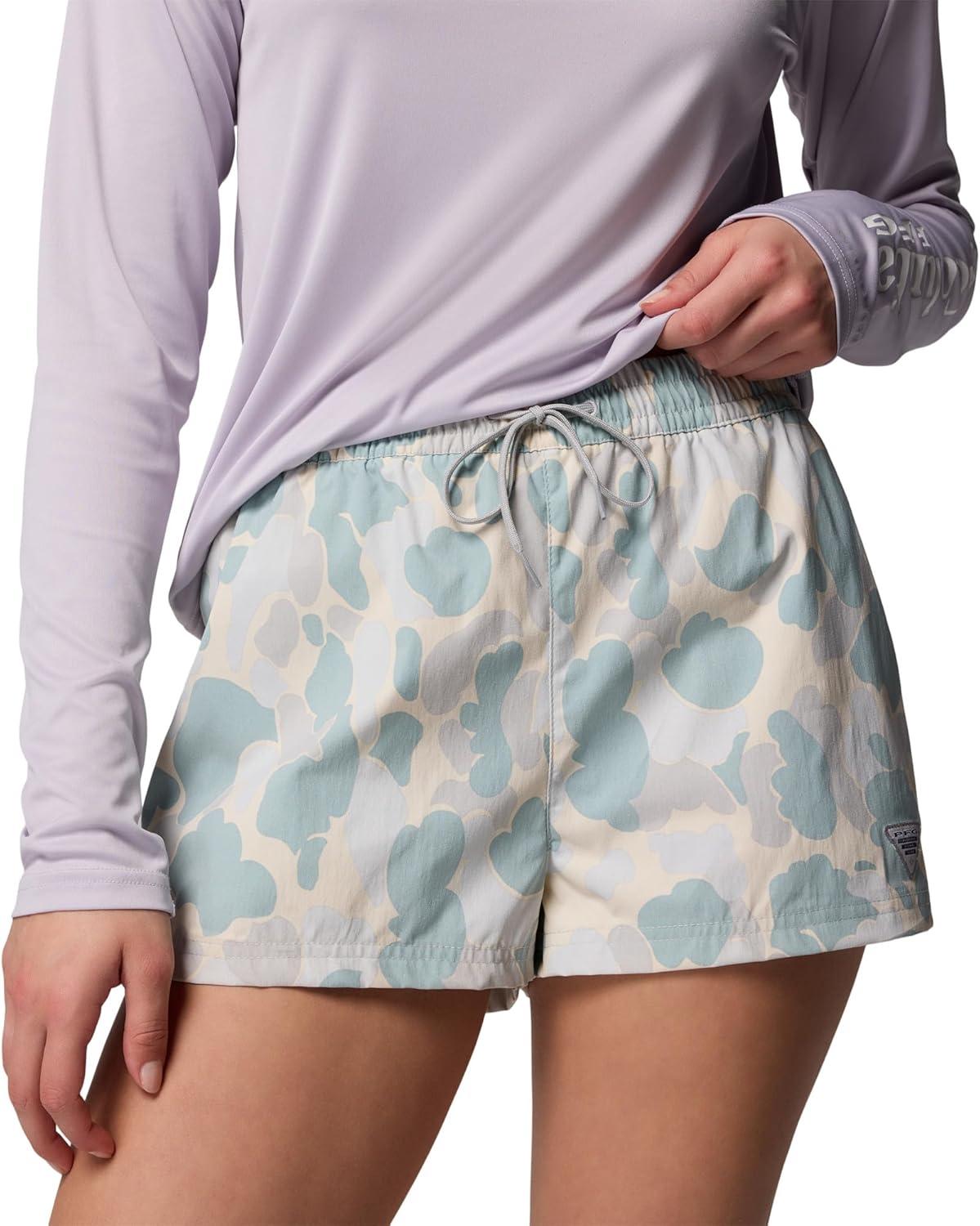 imageColumbia Womens Rugged Water Printed ShortCool Grey Deltahunter Camo