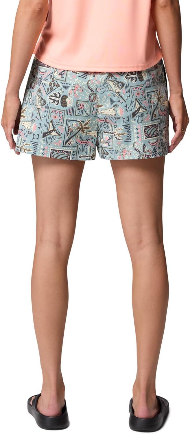 imageColumbia Womens Rugged Water Printed ShortCrushed Blue Bajabound