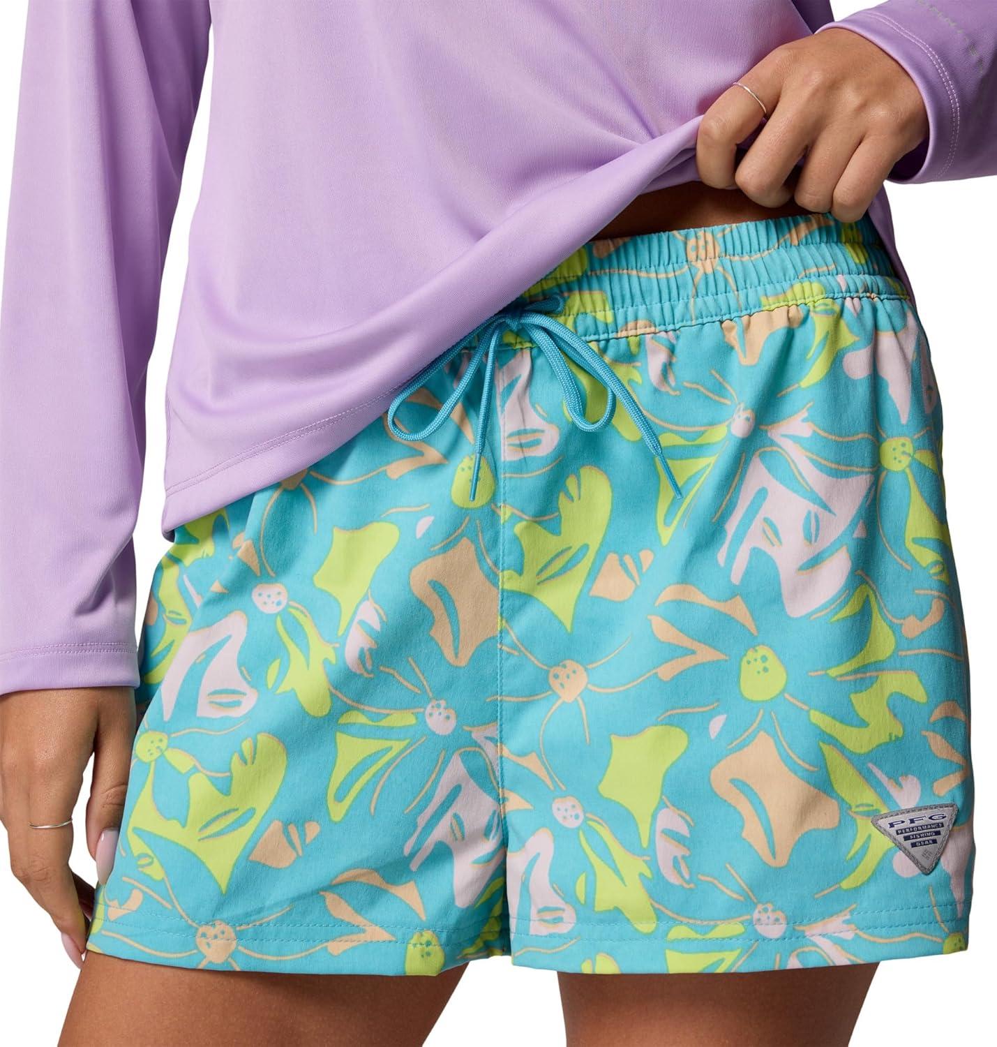 imageColumbia Womens Rugged Water Printed ShortVintage Blue Floraflauge