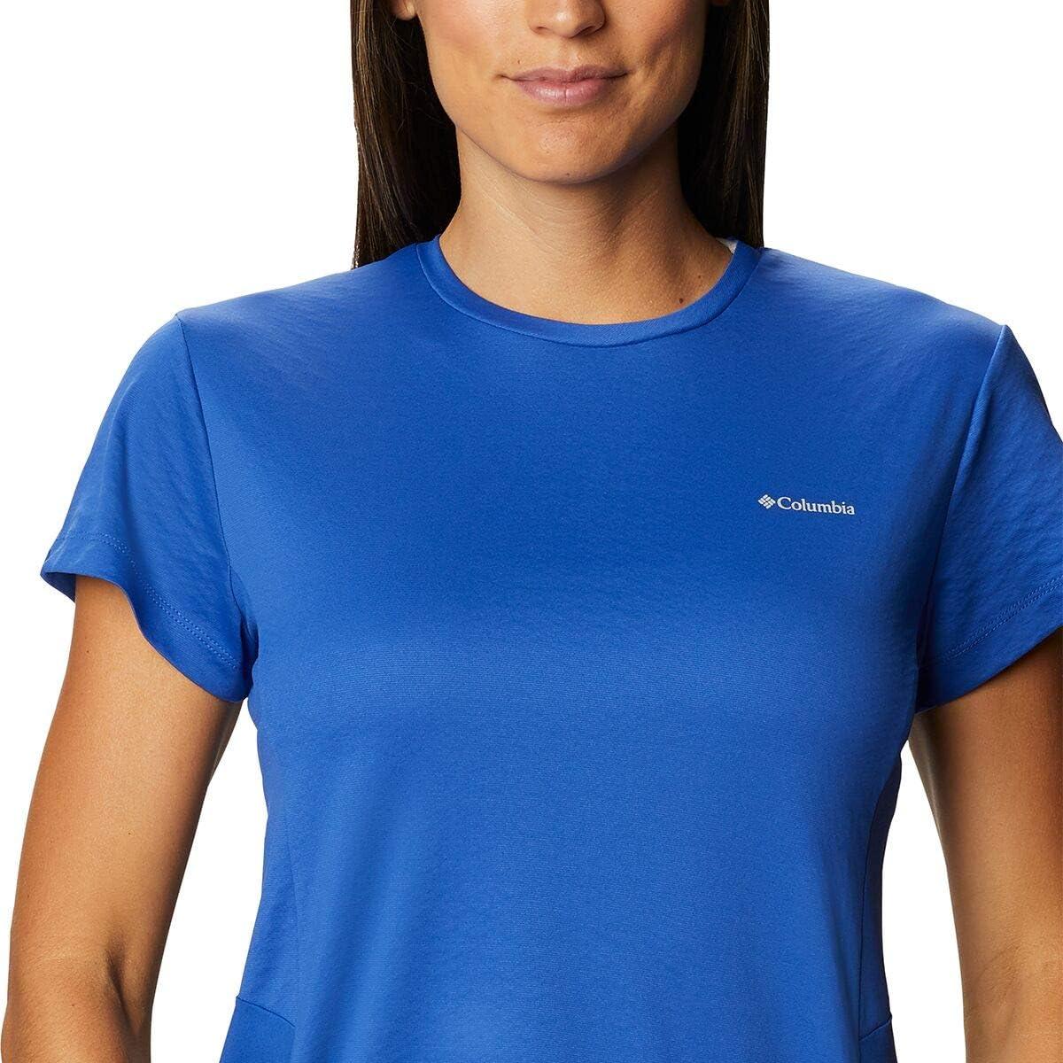 imageColumbia Womens Standard W Zero Ice CirroCool Ss ShirtPurple Tint