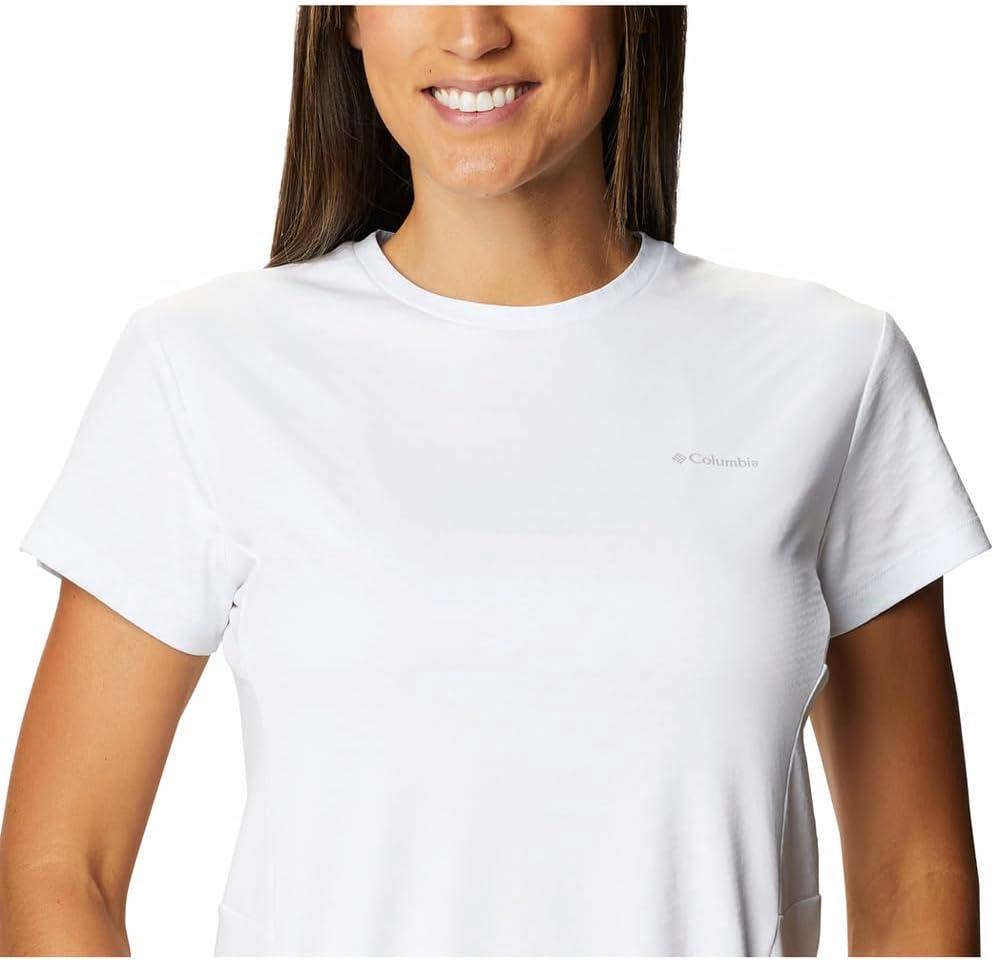 imageColumbia Womens Standard W Zero Ice CirroCool Ss ShirtWhite
