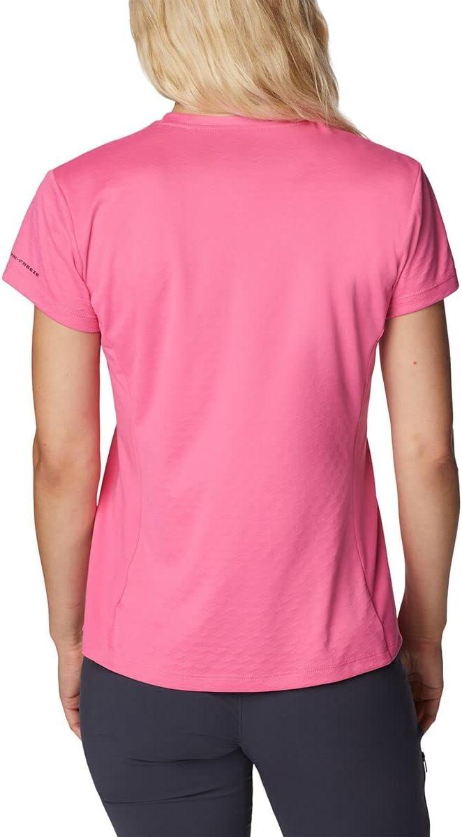 imageColumbia Womens Standard W Zero Ice CirroCool Ss ShirtWild Geranium