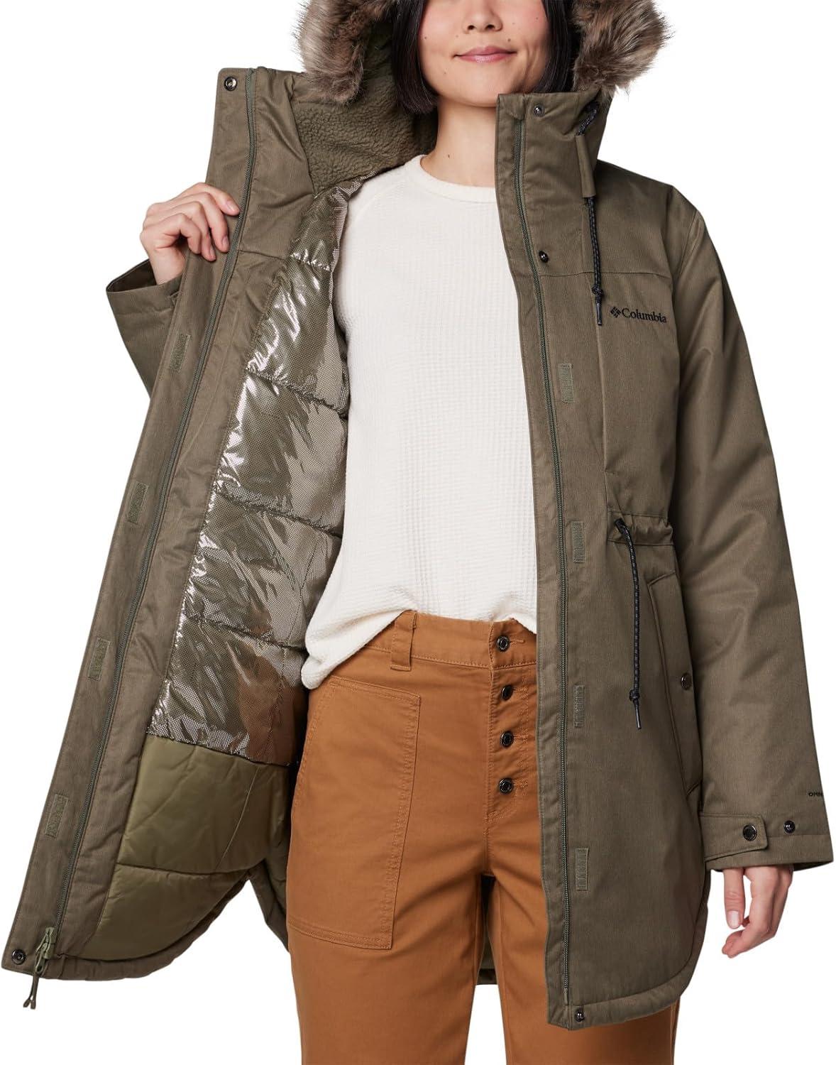 imageColumbia Womens Suttle Mountain II Mid Insulated JacketStone Green