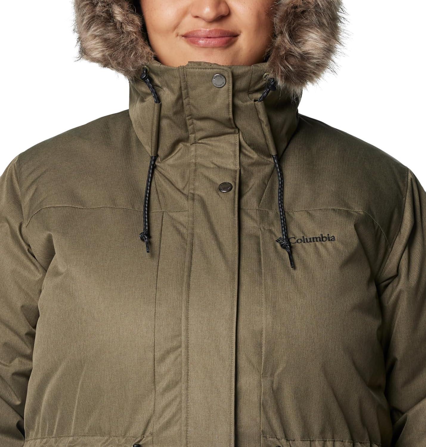 imageColumbia Womens Suttle Mountain II Mid Insulated JacketStone Green