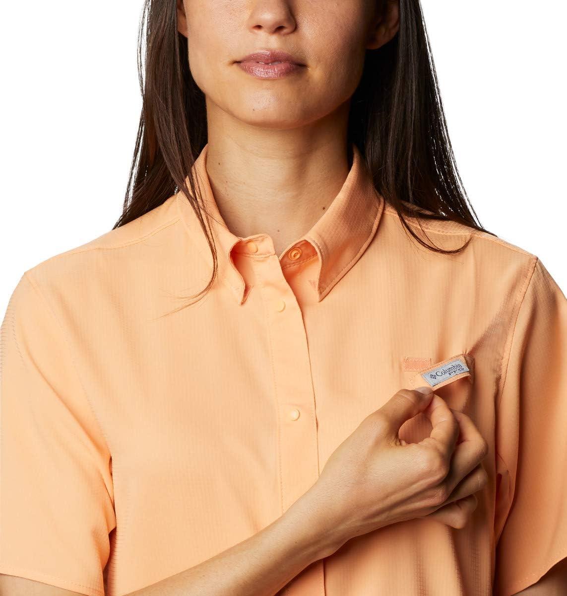 imageColumbia Womens Tamiami II Short Sleeve Shirt Light Juice Medium