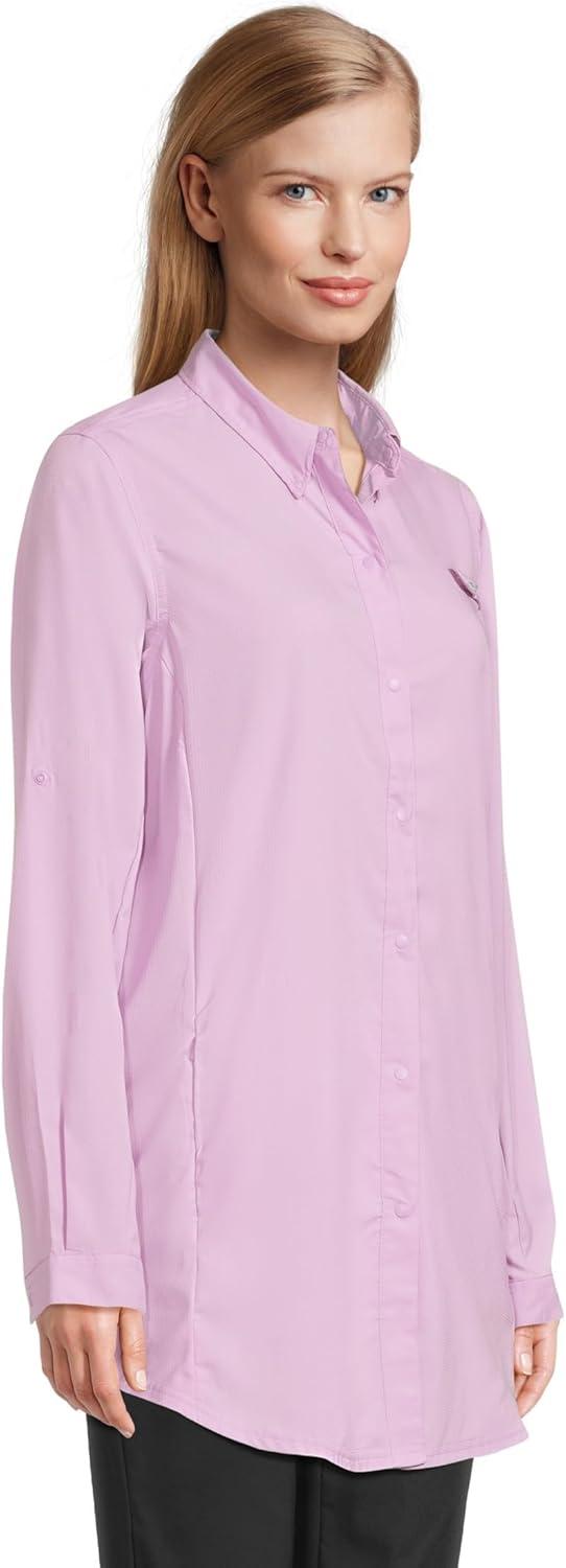 imageColumbia Womens Tamiami Long Sleeve TunicHydrangea