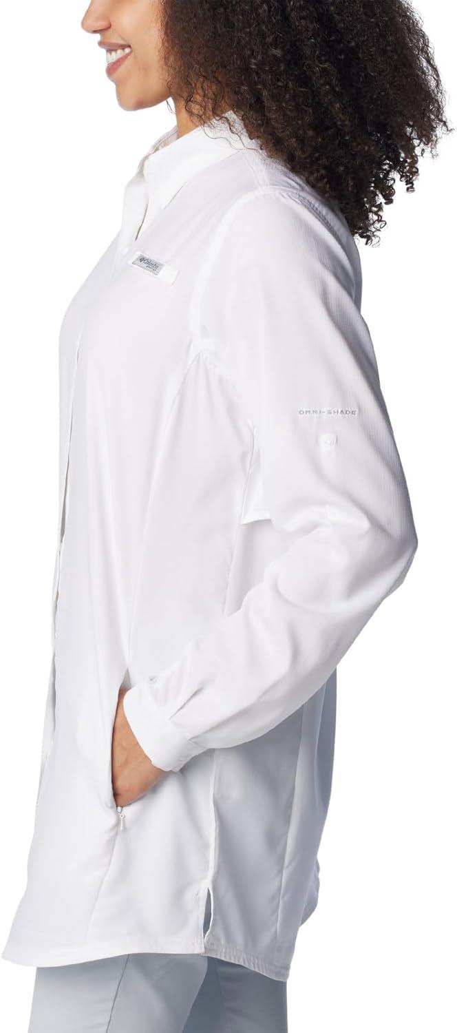 imageColumbia Womens Tamiami Long Sleeve TunicWhite