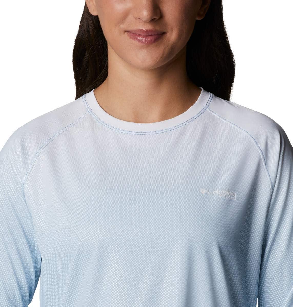 imageColumbia Womens Tidal Deflector Long SleeveAzure Blue Gradient