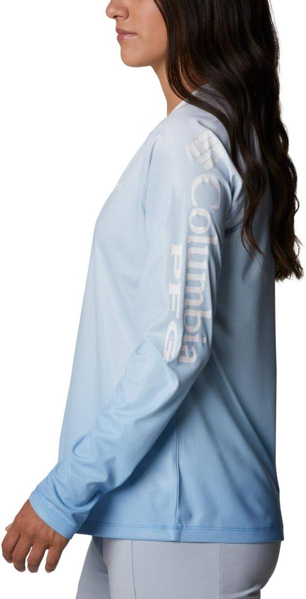 imageColumbia Womens Tidal Deflector Long SleeveAzure Blue Gradient