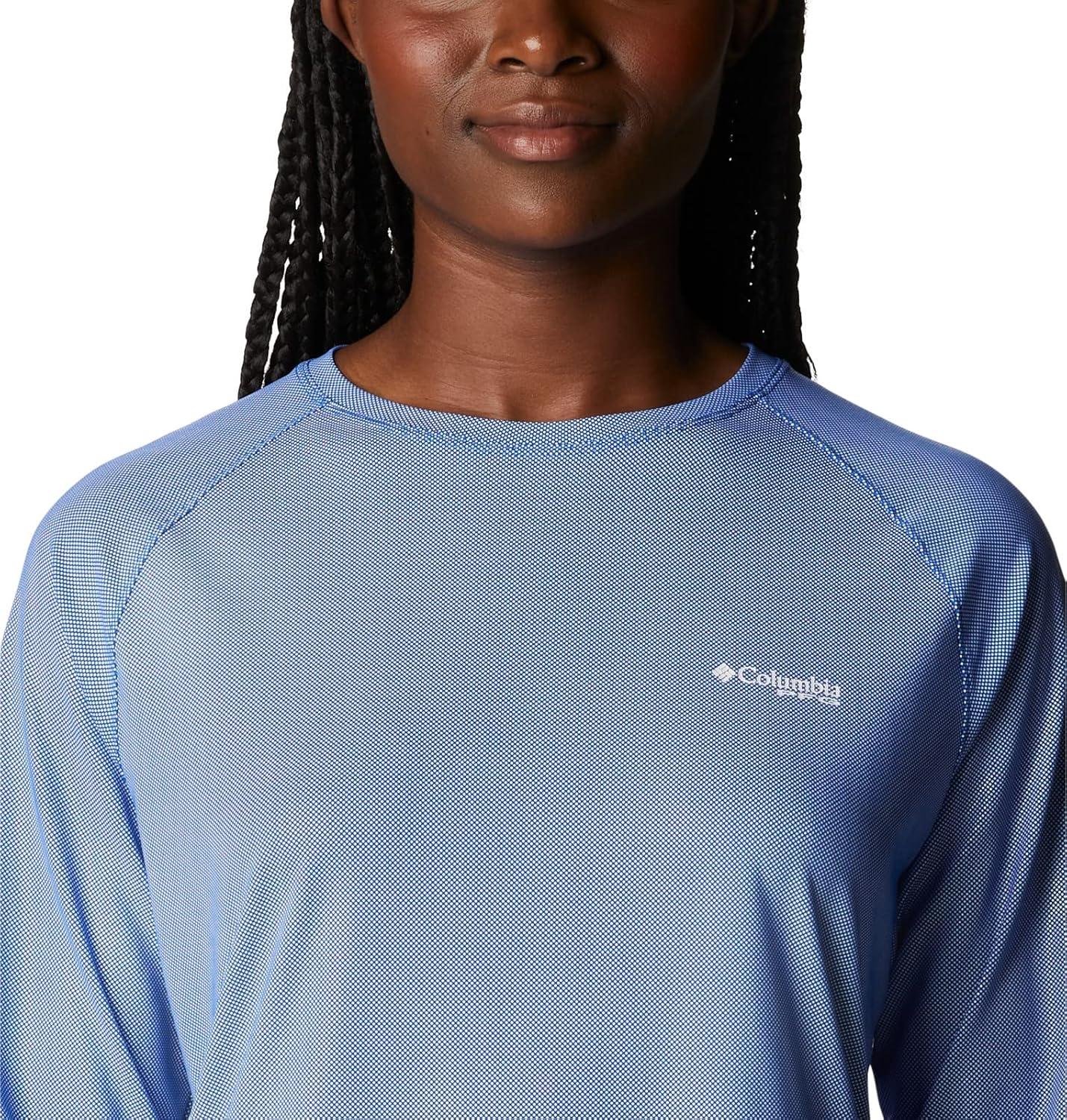 imageColumbia Womens Tidal Deflector Long SleeveBlue Macaw