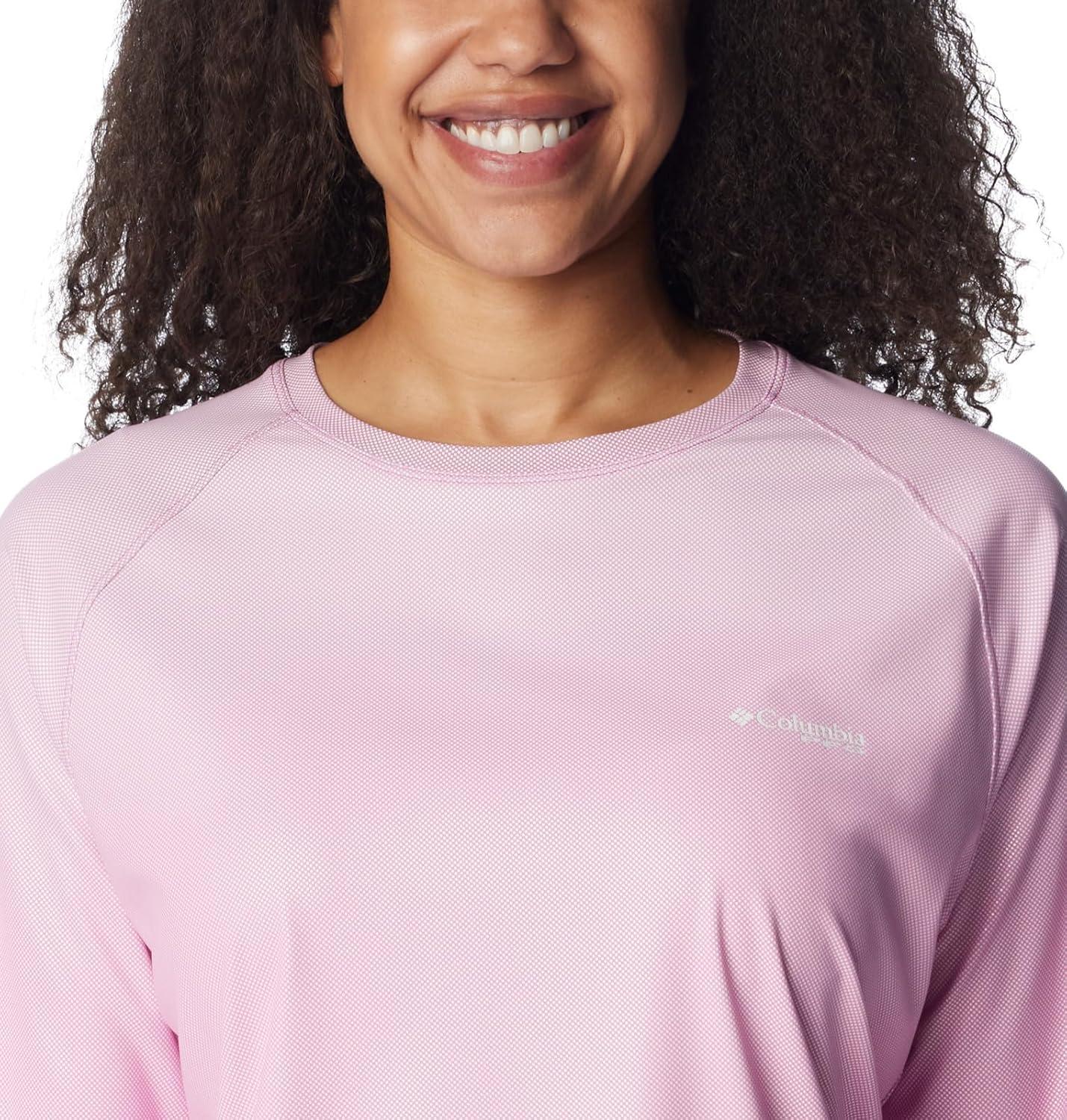 imageColumbia Womens Tidal Deflector Long SleeveBright Lavender