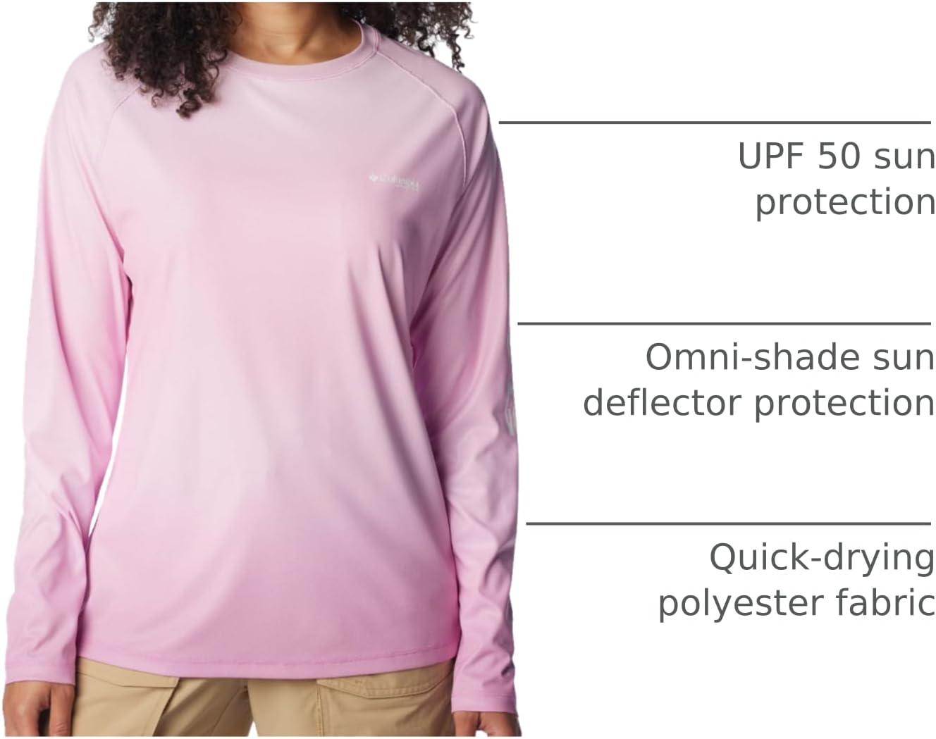 imageColumbia Womens Tidal Deflector Long SleeveBright Lavender