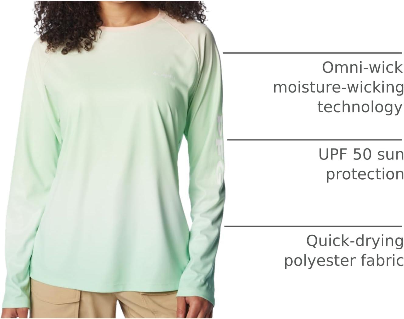 imageColumbia Womens Tidal Deflector Long SleeveOcean Mint