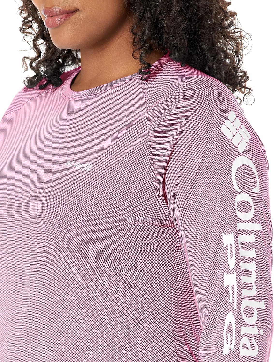 imageColumbia Womens Tidal Deflector Long SleeveWild Fuchsia