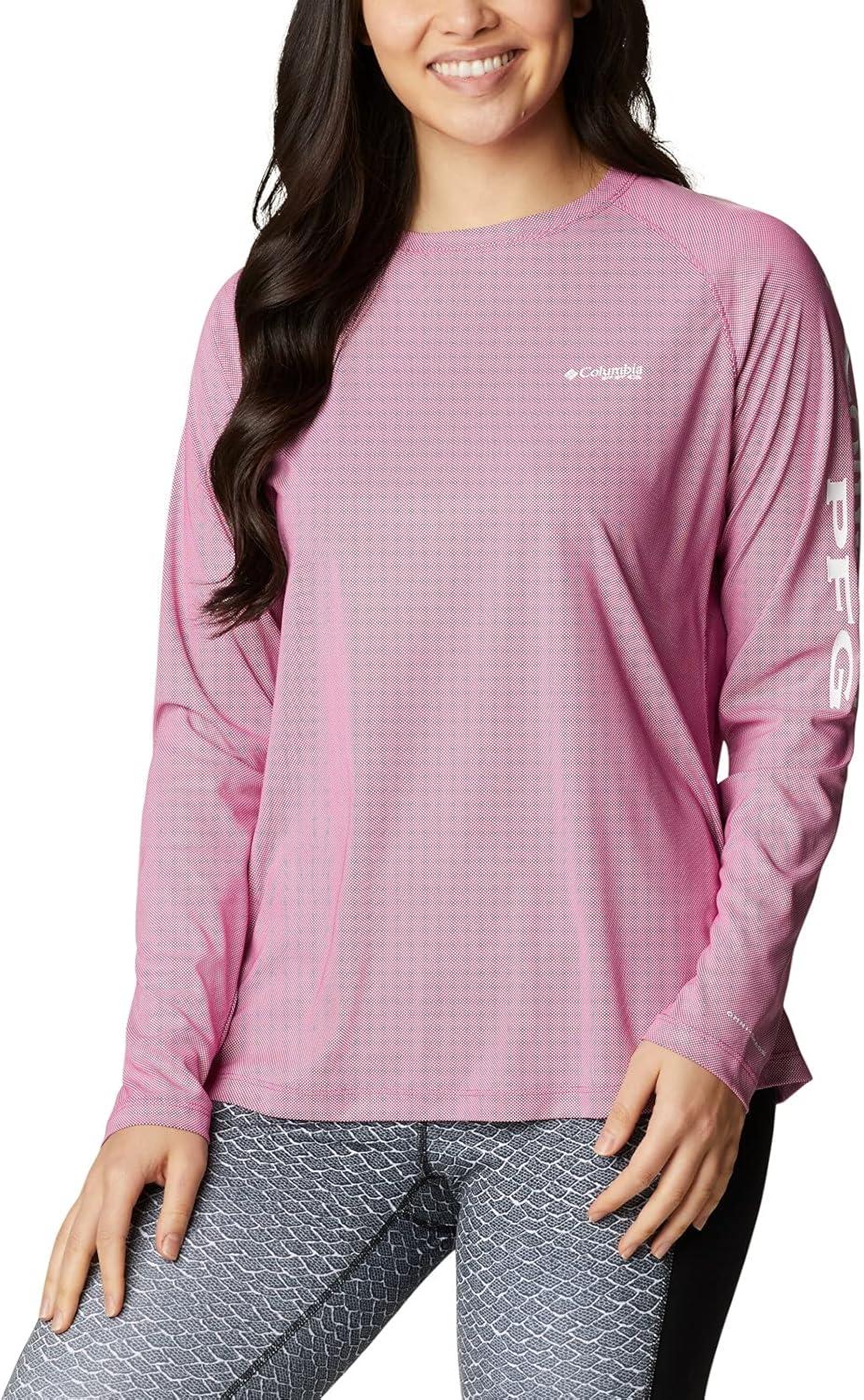 imageColumbia Womens Tidal Deflector Long SleeveWild Fuchsia
