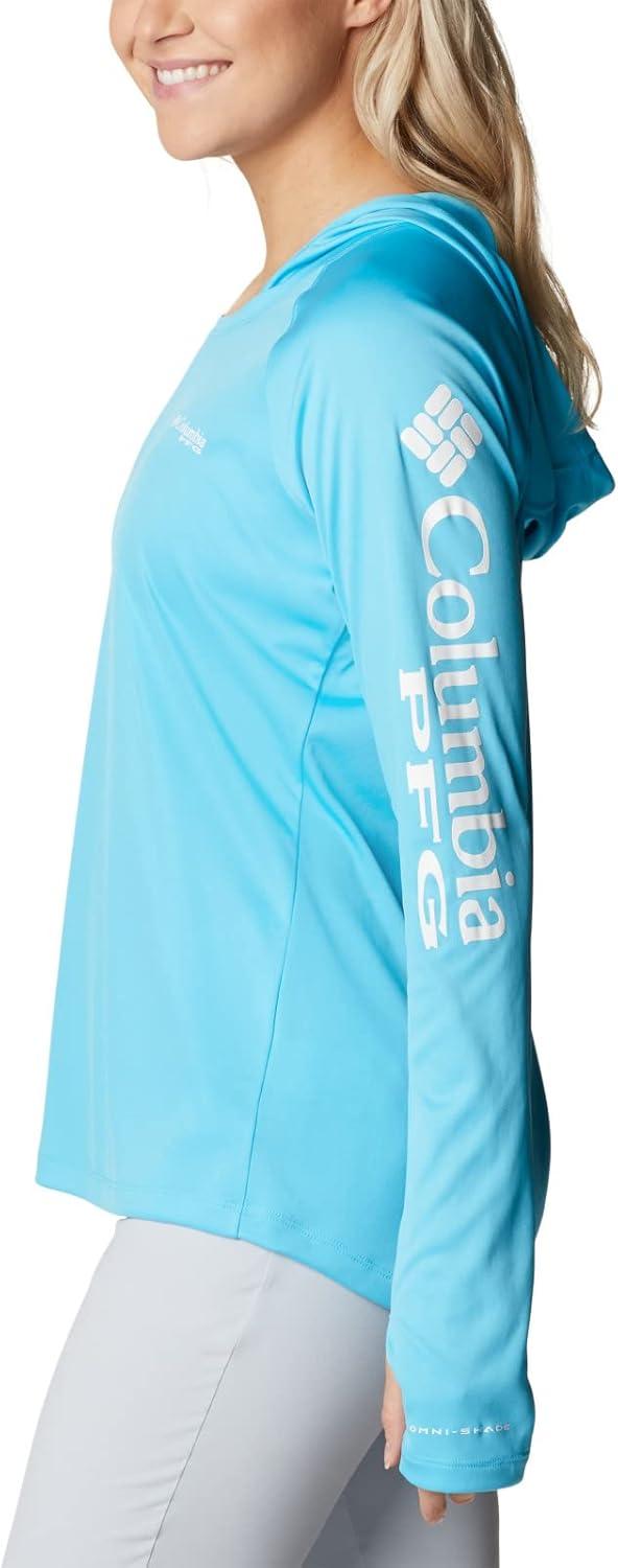 imageColumbia Womens Tidal Tee HoodieAtollWhite Logo