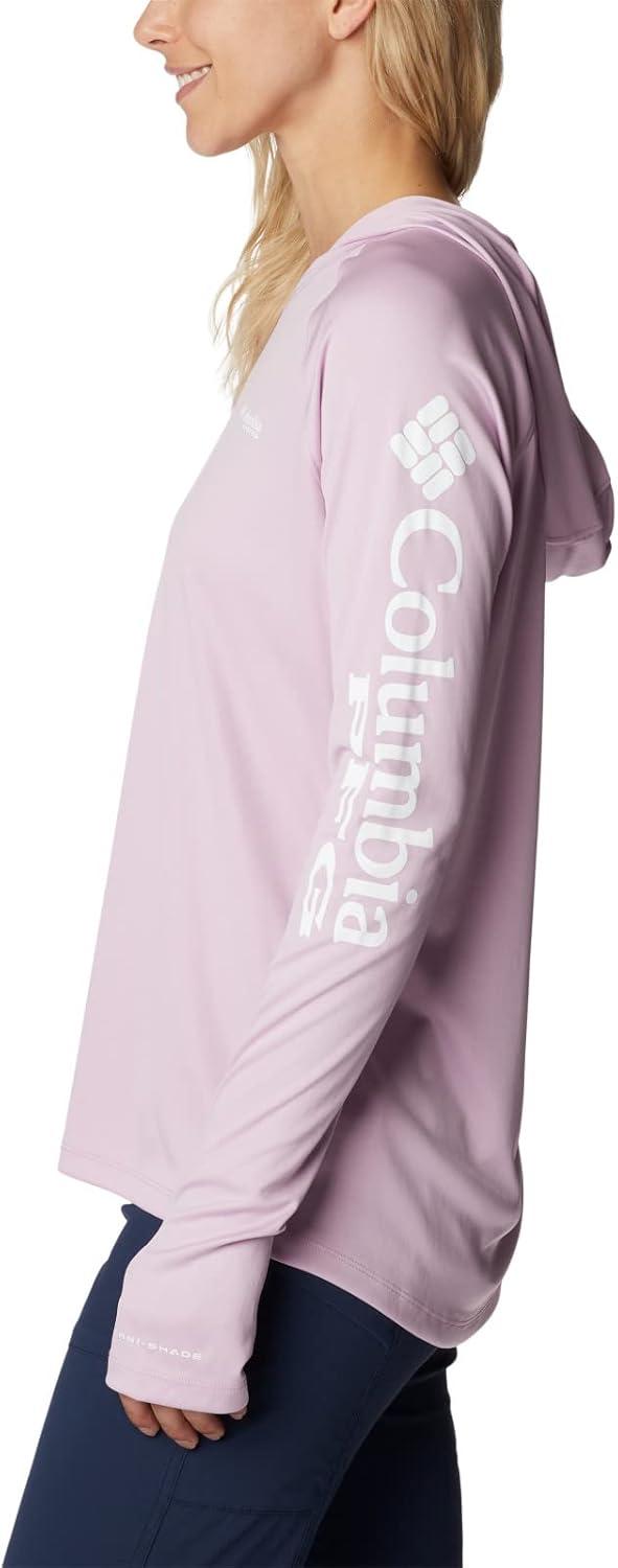 imageColumbia Womens Tidal Tee HoodieAuraWhite Logo