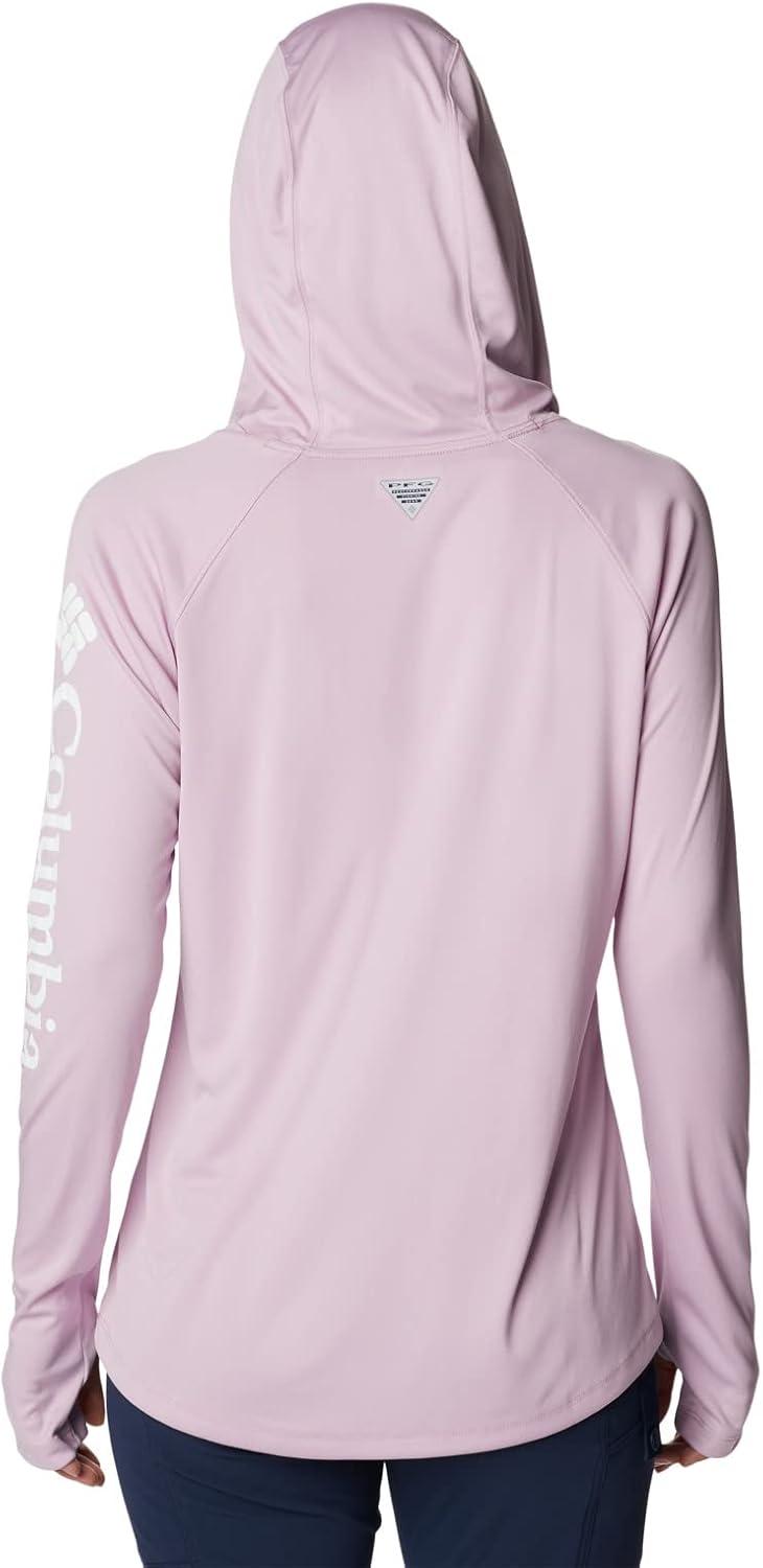 imageColumbia Womens Tidal Tee HoodieAuraWhite Logo