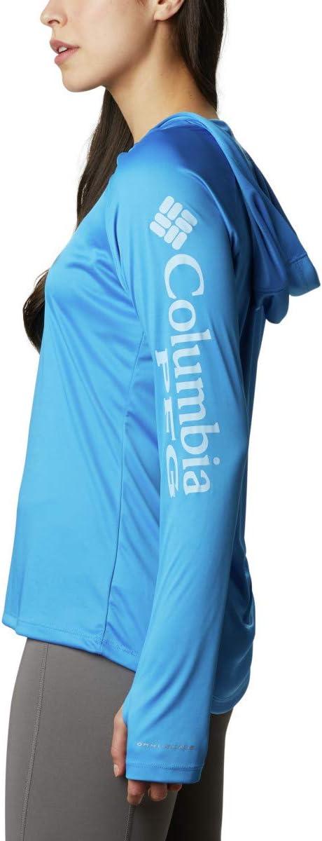 imageColumbia Womens Tidal Tee HoodieAzure BlueAir Logo