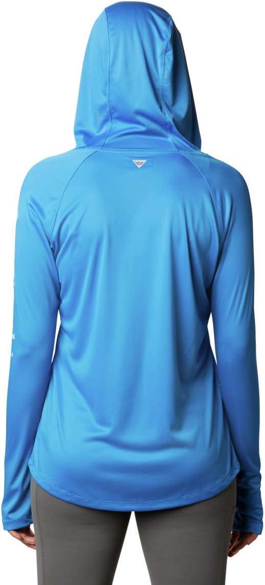 imageColumbia Womens Tidal Tee HoodieAzure BlueAir Logo