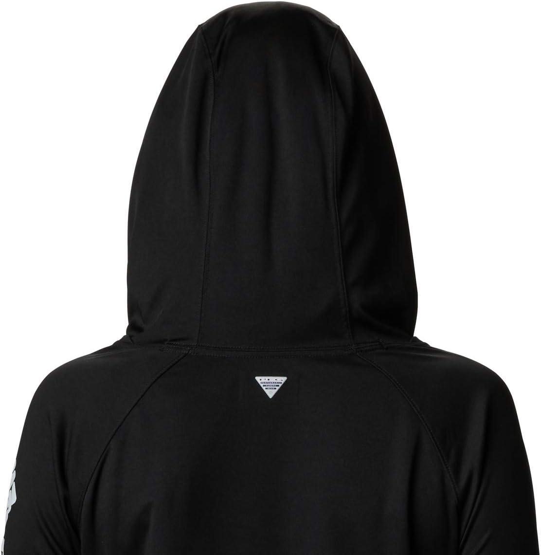 imageColumbia Womens Tidal Tee HoodieBlackCirrus Grey Logo