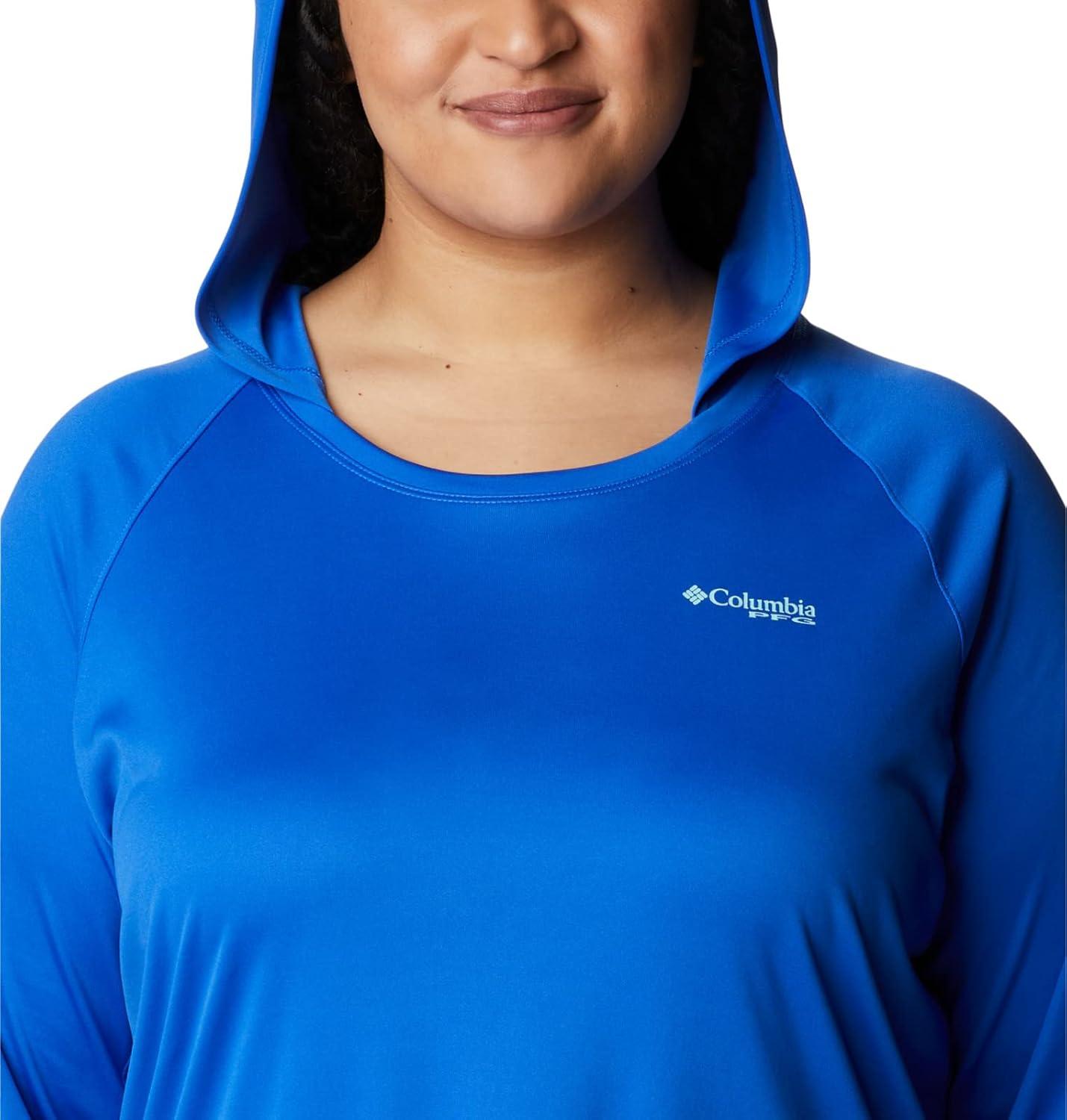 imageColumbia Womens Tidal Tee HoodieBlue MacawGulf Stream Logo