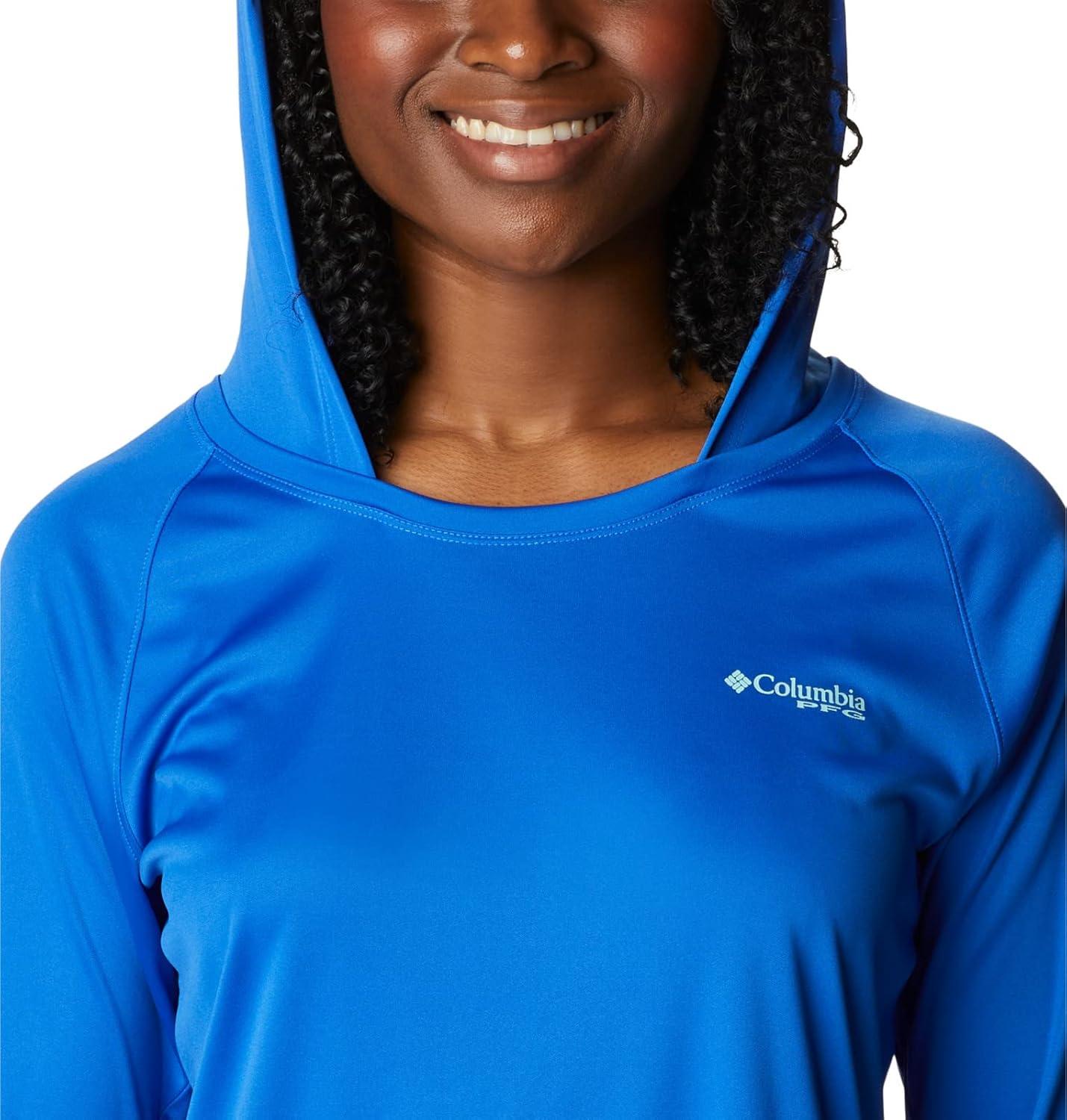 imageColumbia Womens Tidal Tee HoodieBlue MacawGulf Stream Logo