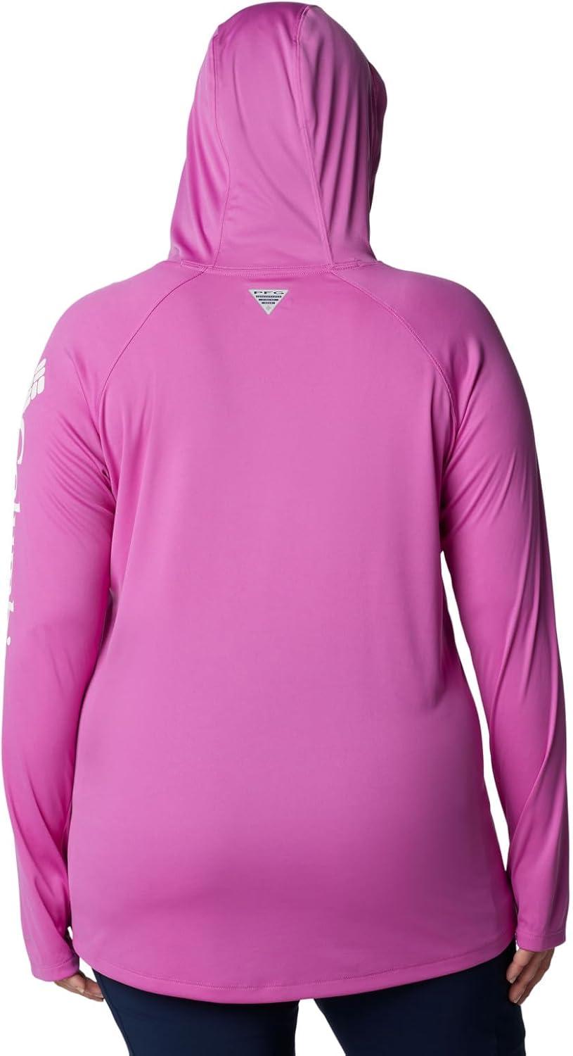 imageColumbia Womens Tidal Tee HoodieBright LavenderWhite Logo