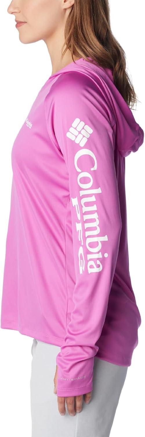 imageColumbia Womens Tidal Tee HoodieBright LavenderWhite Logo