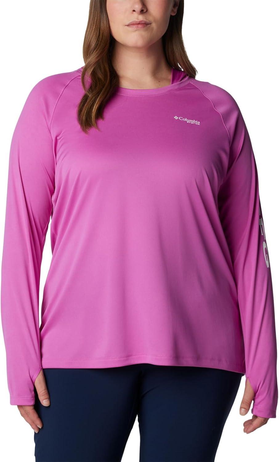 imageColumbia Womens Tidal Tee HoodieBright LavenderWhite Logo