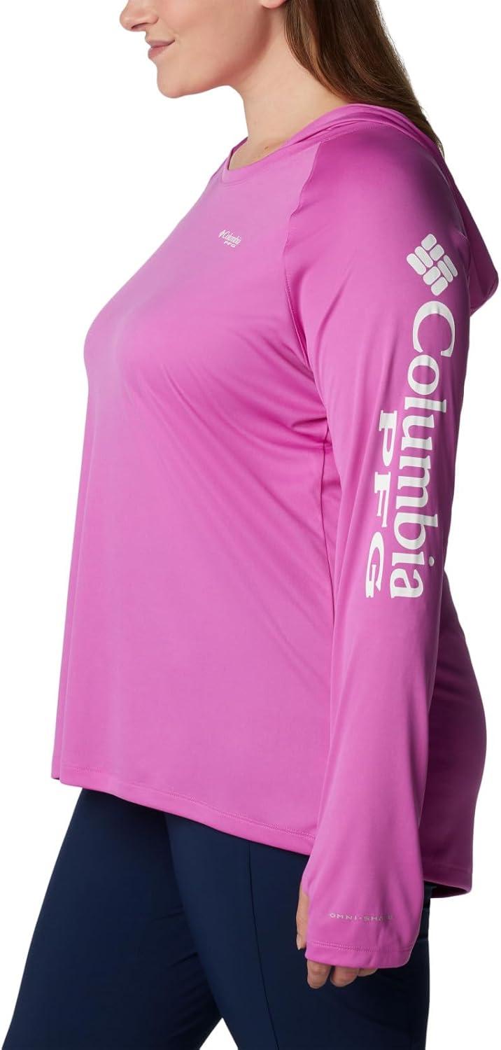imageColumbia Womens Tidal Tee HoodieBright LavenderWhite Logo