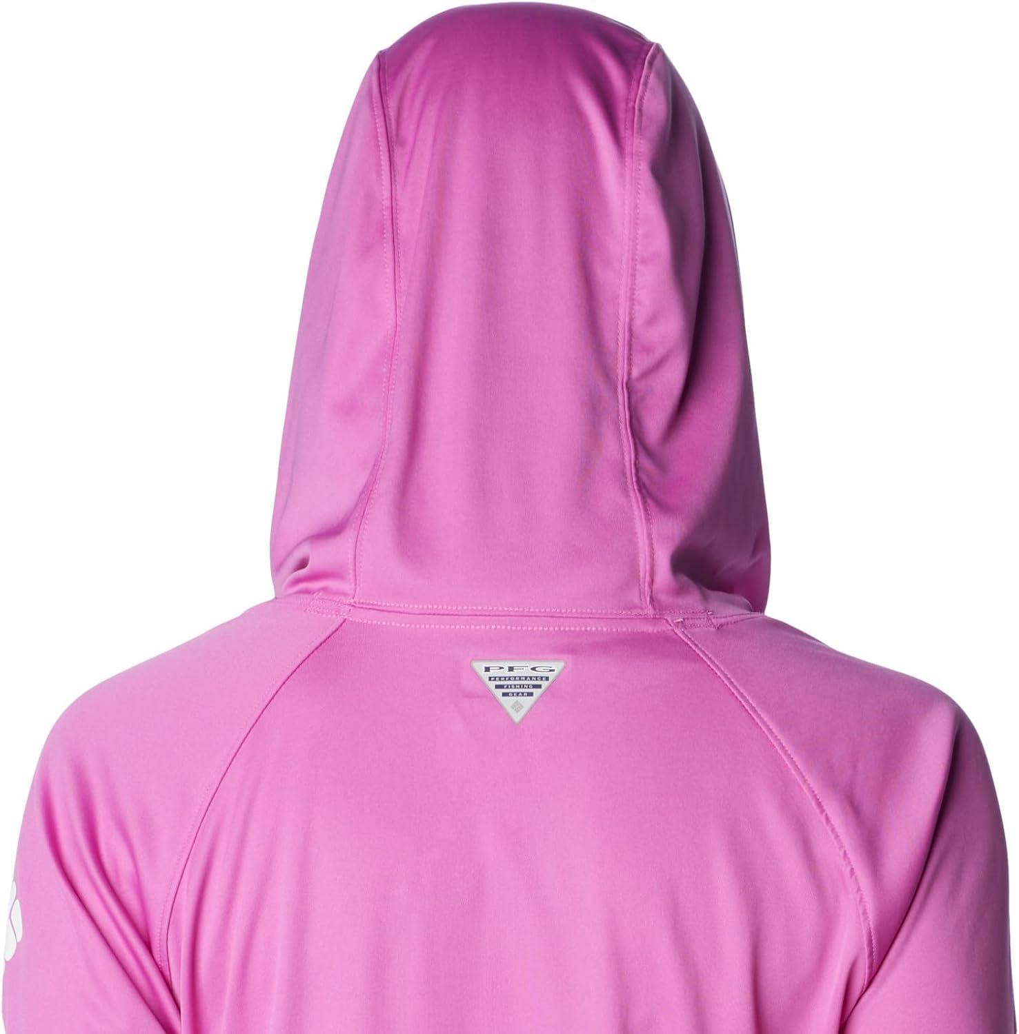 imageColumbia Womens Tidal Tee HoodieBright LavenderWhite Logo