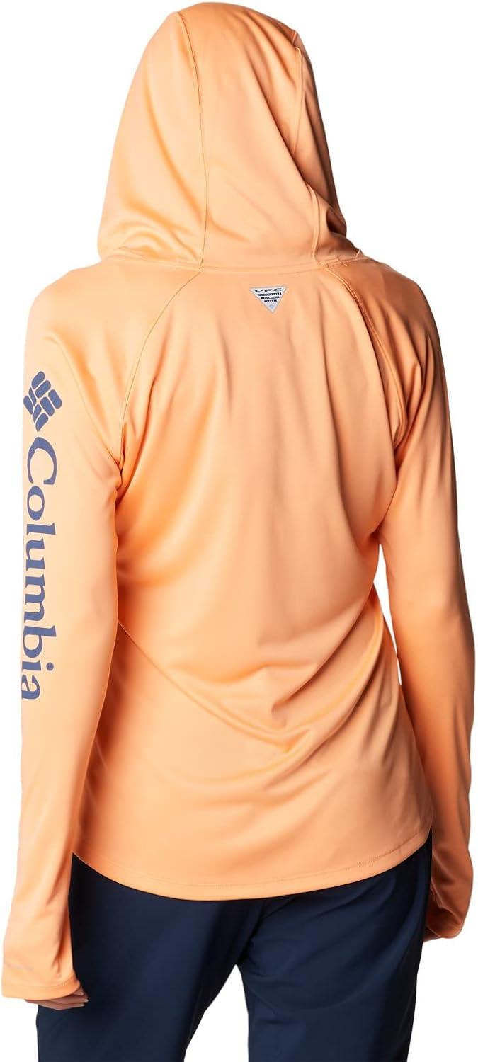 imageColumbia Womens Tidal Tee HoodieBright NectarCarbon Logo