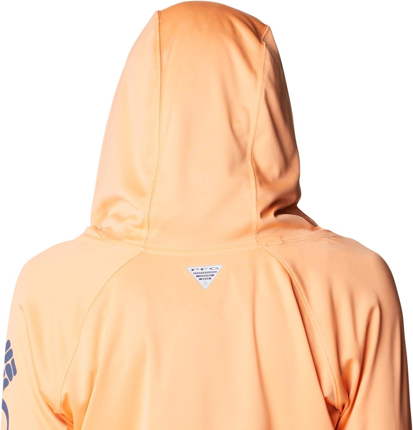 imageColumbia Womens Tidal Tee HoodieBright NectarCarbon Logo