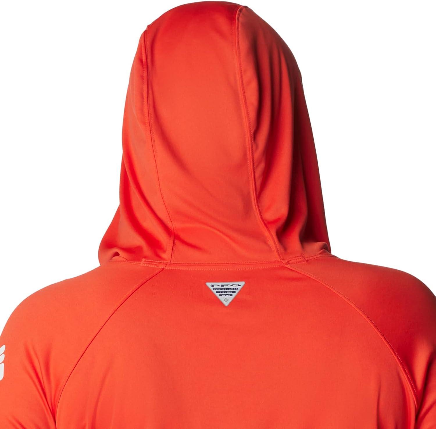 imageColumbia Womens Tidal Tee HoodieBright PoppyWhite Logo