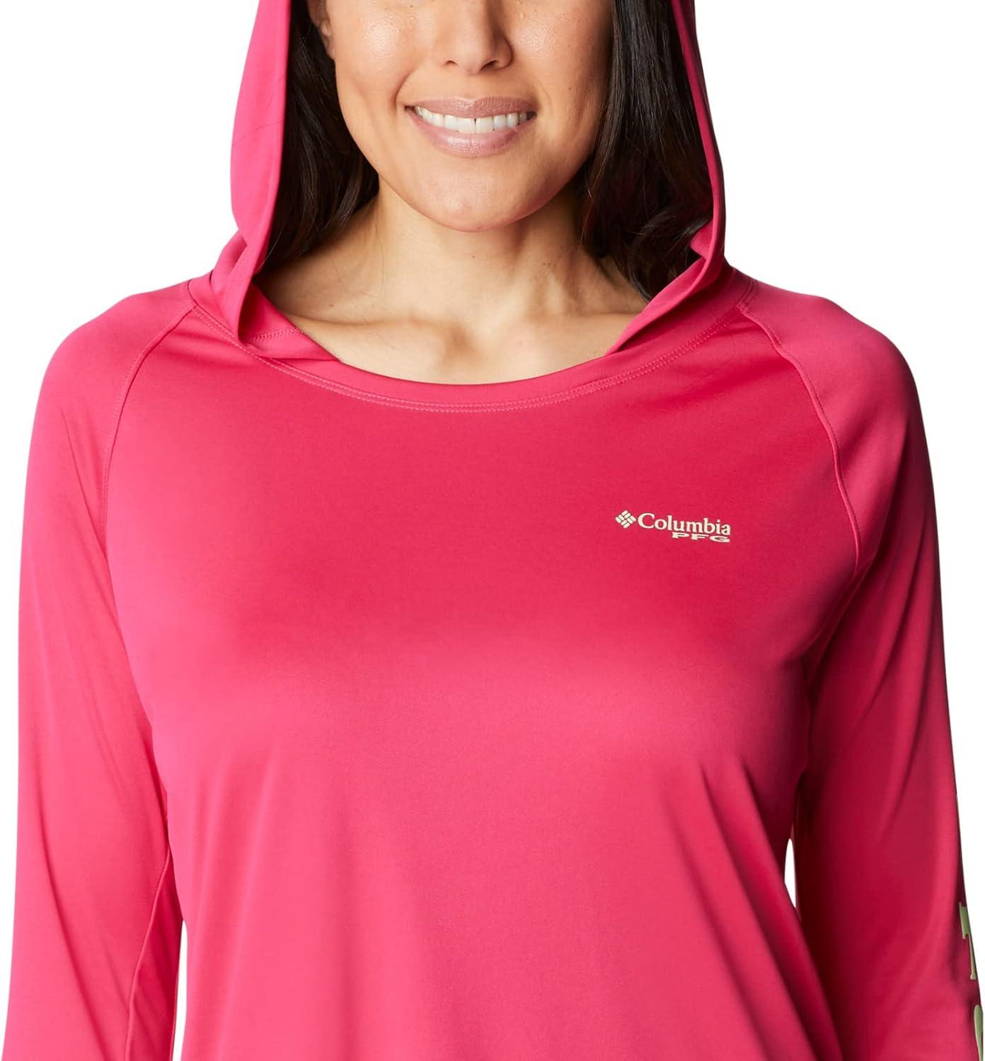 imageColumbia Womens Tidal Tee HoodieCactus Pink Key West Logo