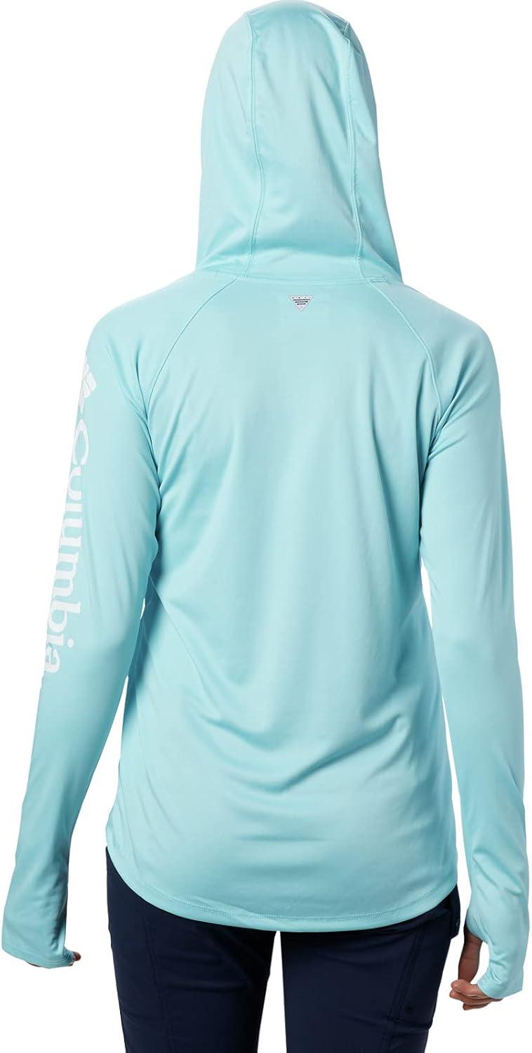 imageColumbia Womens Tidal Tee HoodieClear BlueWhite Logo