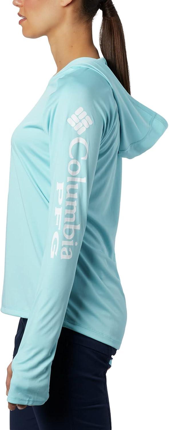 imageColumbia Womens Tidal Tee HoodieClear BlueWhite Logo