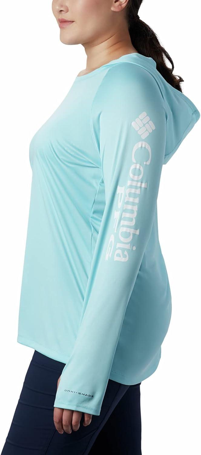 imageColumbia Womens Tidal Tee HoodieClear BlueWhite Logo