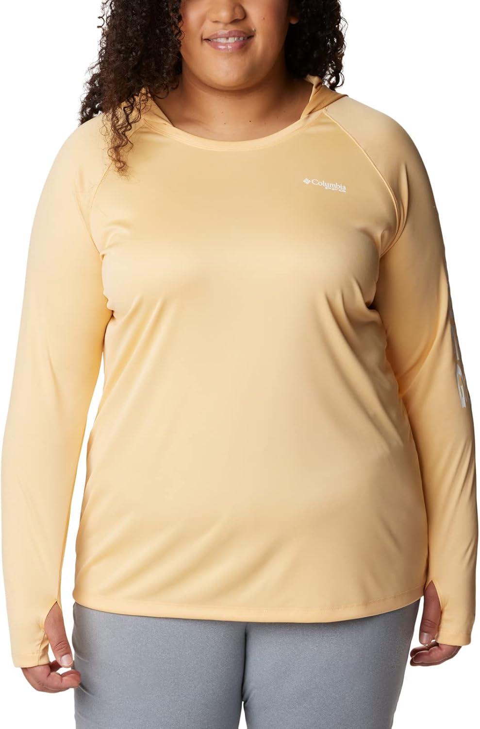 imageColumbia Womens Tidal Tee HoodieCocoa ButterWhite Logo