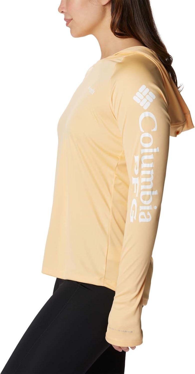 imageColumbia Womens Tidal Tee HoodieCocoa ButterWhite Logo